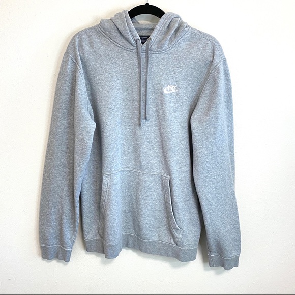 Nike Other - Nike Men's Sportswear Club Fleece Pullover Hoodie Grey L